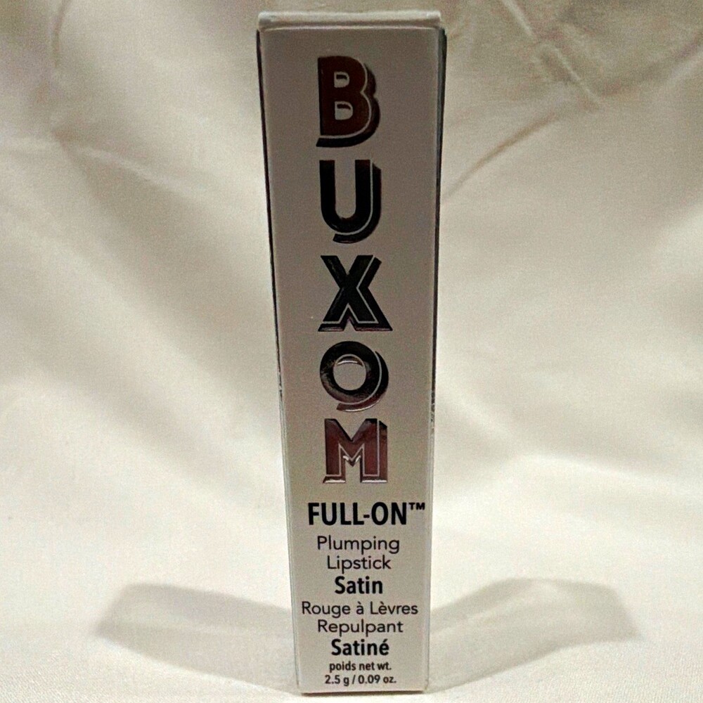 Buxom Full-On Plumping Satin Stick Lipstick Shade Skin Tease 0.09 oz